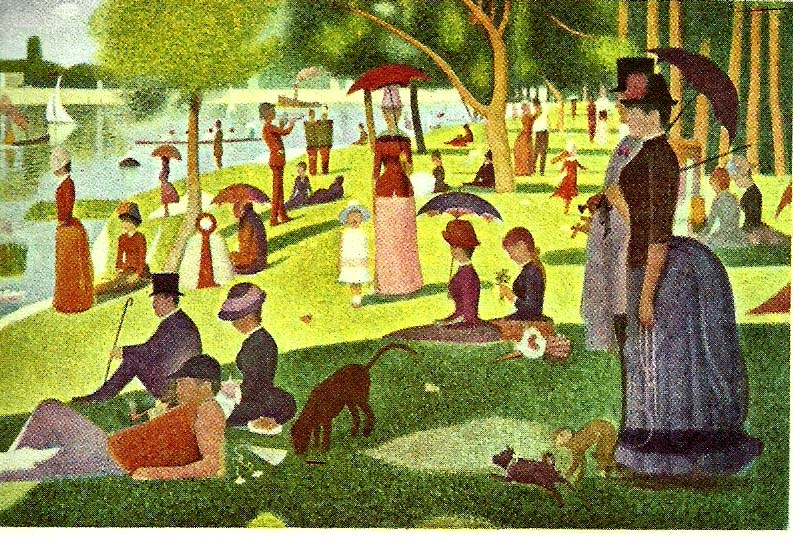 en sommarsondag pa la grande jatte